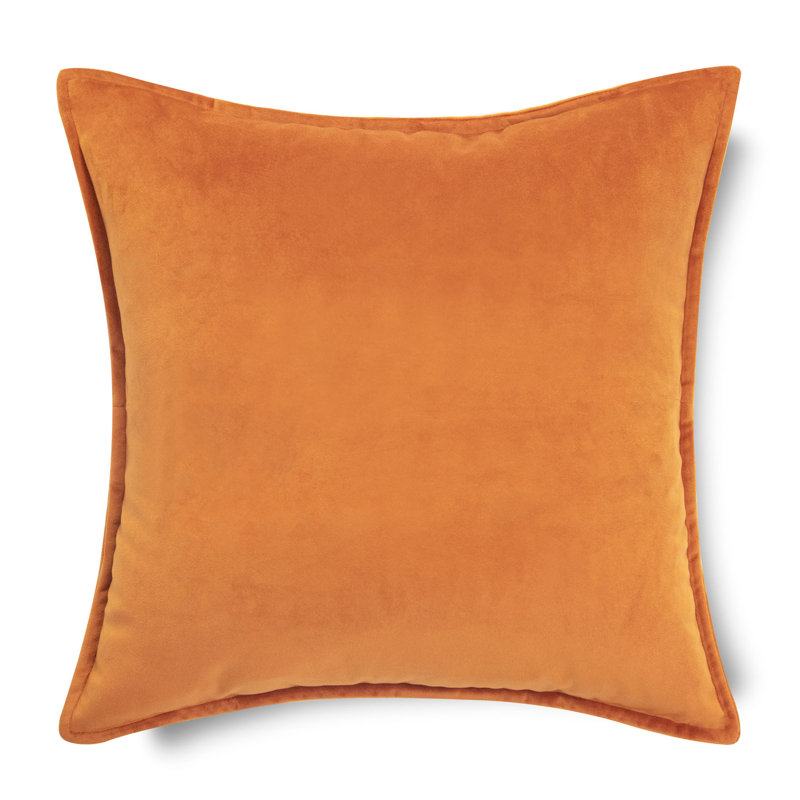 Housse de coussin carrée, Carré 22 po, Orange