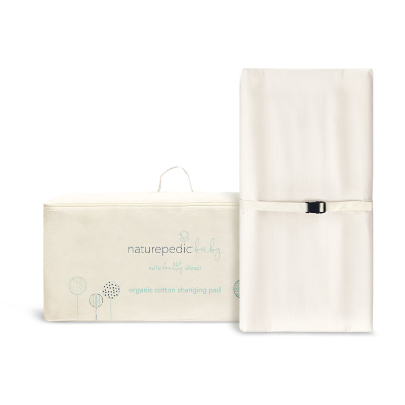 Matelas à langer en coton biologique Naturepedic