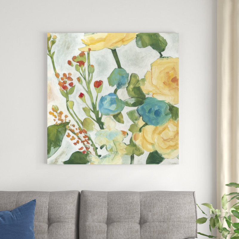 Bouquet de juin II, H 36 po x l 36 po x P 1,25 po