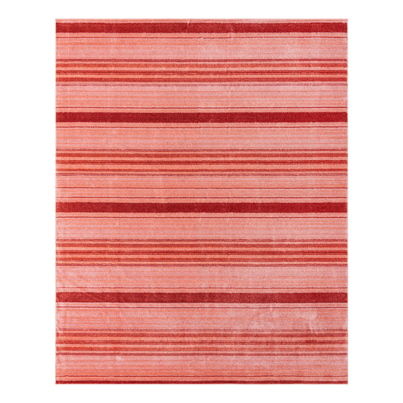 Osteen Striped Indoor Rug, Rectangle 9' x 12'