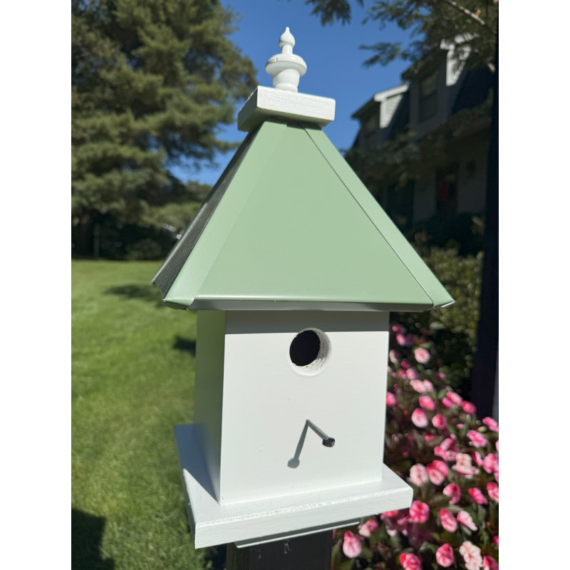 Maison d'oiseaux 19 po x 9 po x 9 po Jaxx, Fausse patine