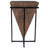 Stonecipher Cross Legs End Table