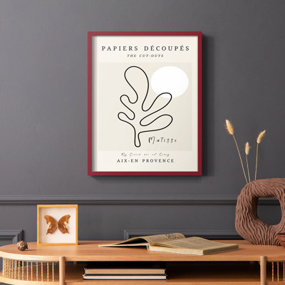 Matisse CECL XXIV, reproduction encadrée - bois massif