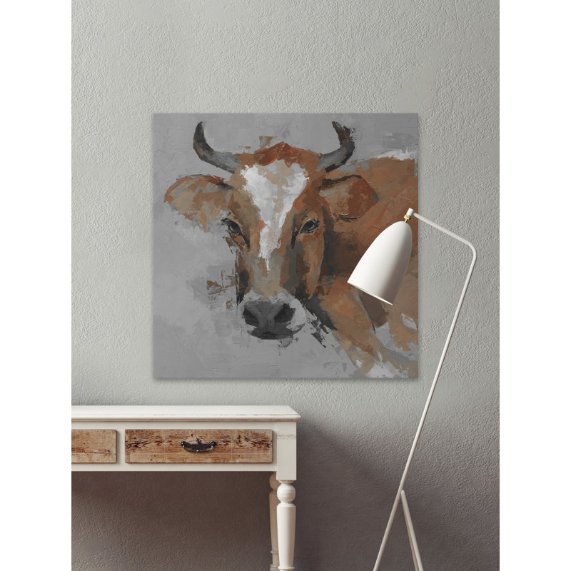 Parvez Taj - Wrapped Canvas Painting, 30cm H x 30cm W