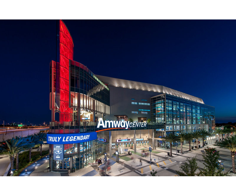 Amway Center, 16" H x 24" W