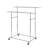 65" Dual Bar Adjustable Industrial Garment Rack