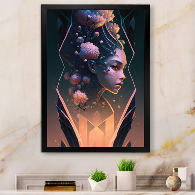 Portrait de femme - reproduction sur toile