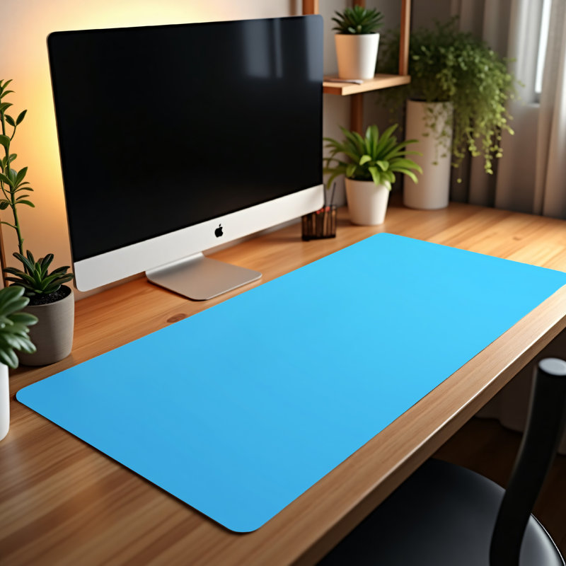 Polyester Desk Pad, 31.5x15.5
