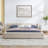 Upholstered Bed Frame with Thick Fabric-901659410