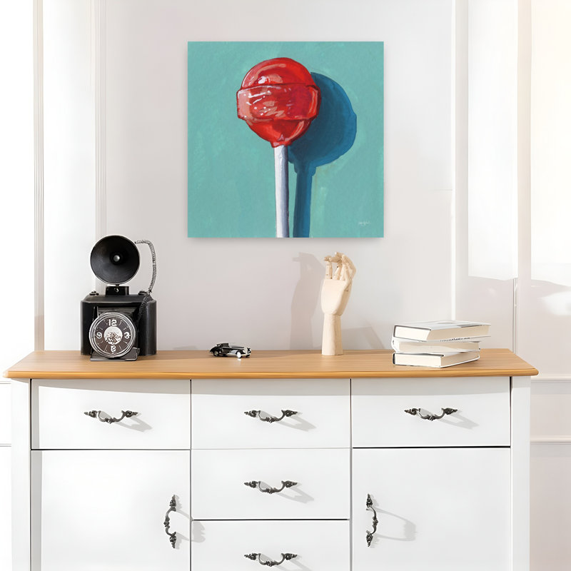 Étude contemporaine de style lollipop, H 18 po x l 18 po
