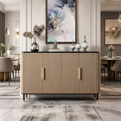 An elegant American-style sideboard