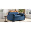 Fauteuil surdimensionné en chenille simple, fauteuil d'appoint large et profond, fauteuil rembourré moderne et confortable-130920991
