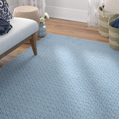 Absalat Hand Woven Cotton Geometric Rug