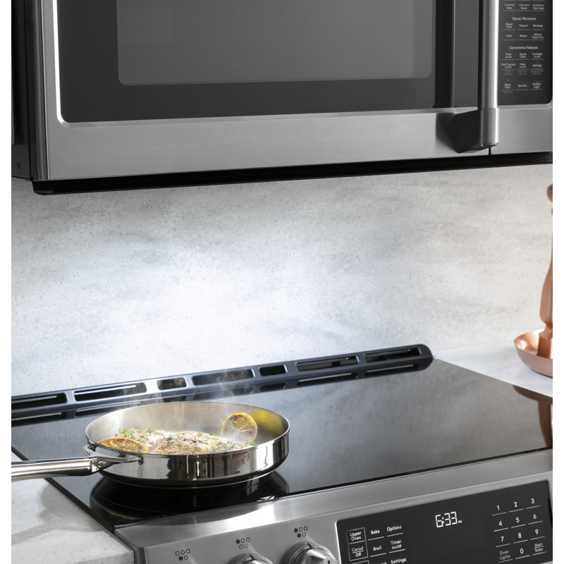 Café 1.7 Cu. Ft. Convection Over-The-Range Microwave Oven, Stainless Steel