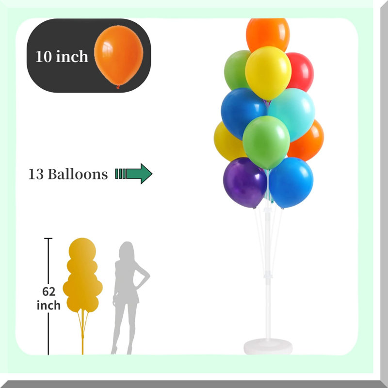 Balloon Column Kit for Floor and Table Decor