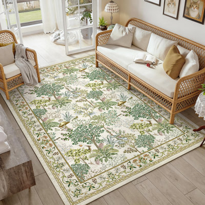 Tapis lavable Forest Botanical