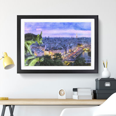 Paris Skyline Vol.2 - Framed Print