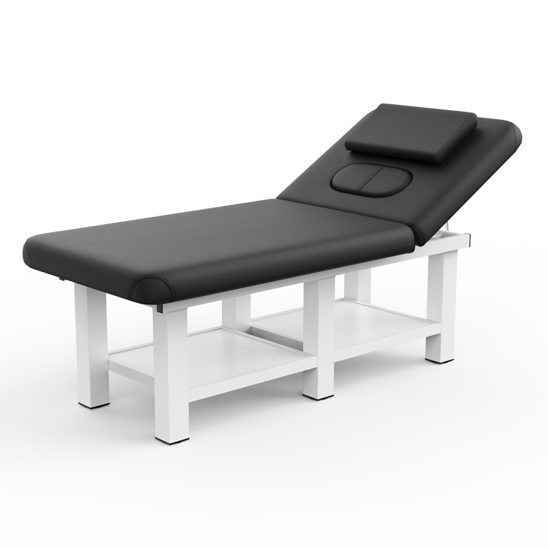 Emrik Professional Massage Table 75 Inch Adjustable Bed Lash Bed Physical Therapy Table with Metal Legs