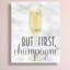 «Champagne Always», reproduction sur toile-73868255