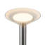 Lampe sur pied DEL en nickel brossé Valor 78 po à intensité variable-124959609