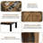 Shoe Cabinet With 3 Flip Drawers, Hidden Wood Shoe Cabinet, Freestanding Shoe Storage Cabinet With Top With Small Sliding Drawer For Entryway Hallway