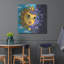 Bungalow Rose «Sun Moon Star» par Hello Angel, art mural en métal-1411028699