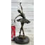 Sculpture en bronze massif authentique signée Miguel Lopez (Milo) Prima Ballerina