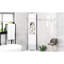 Modern White Bathroom Cabinet With Two Doors And Adjustable Shelves Efficient Movable-203265787