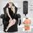 Faux Leather Swivel Recliner-46773499