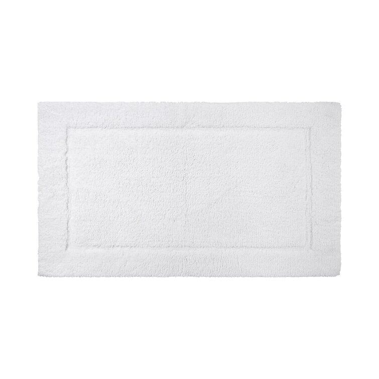 Peacock Alley Tiffany Cloud Square Bath Rug - White