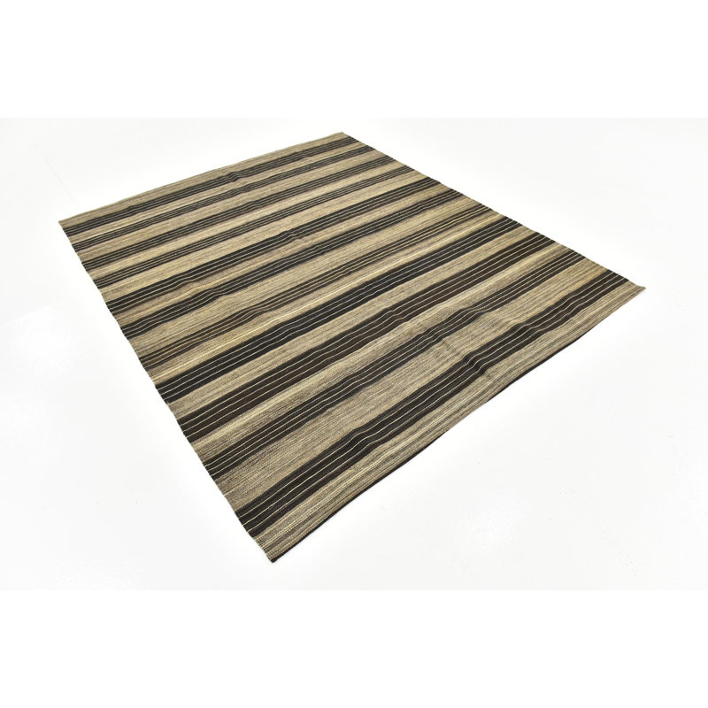 Tapis carré taupe Ohlson