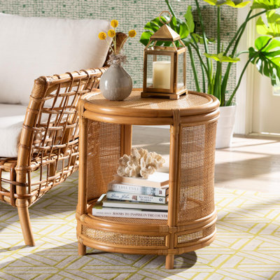 Atencio Rattan End Table