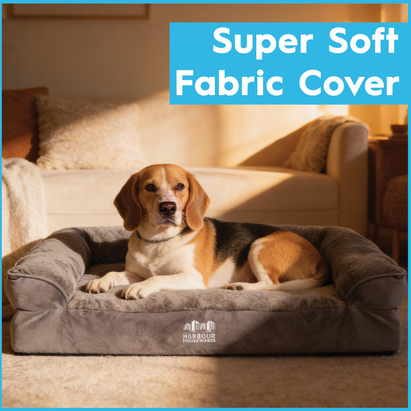 Harbour Housewares Deluxe Waterproof Dog Bed, Small