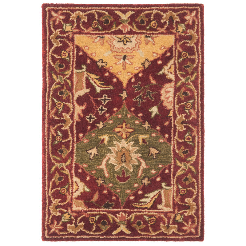 Dunbar Hand Tufted Wool Oriental Rug, Rectangle 2' x 3'
