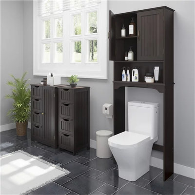 Danziel Freestanding Over The Toilet Storage