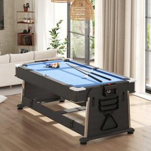 7 Ft 4-In-1 Combo Game Table (Includes Air Hockey And Table Tennis)