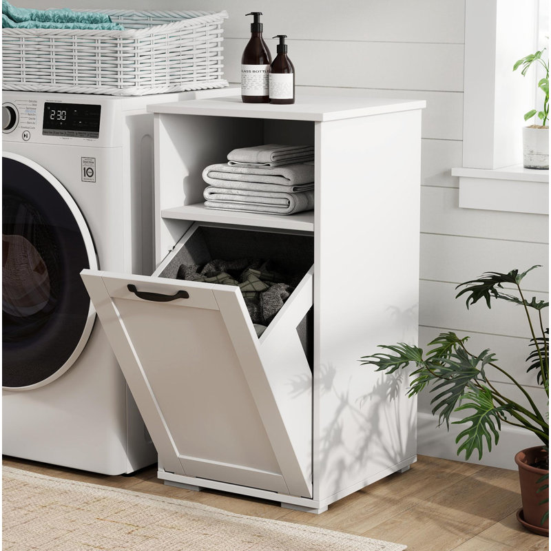 Laundry Cabinet ,With 1 Removable Liner Bags