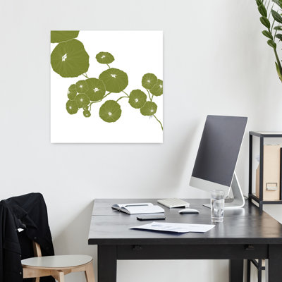 Pilea, art tropical abstrait
