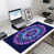 Art mandala mauve et bleu