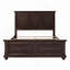 Base de lit tête de lit style pin traditionnel-121063467