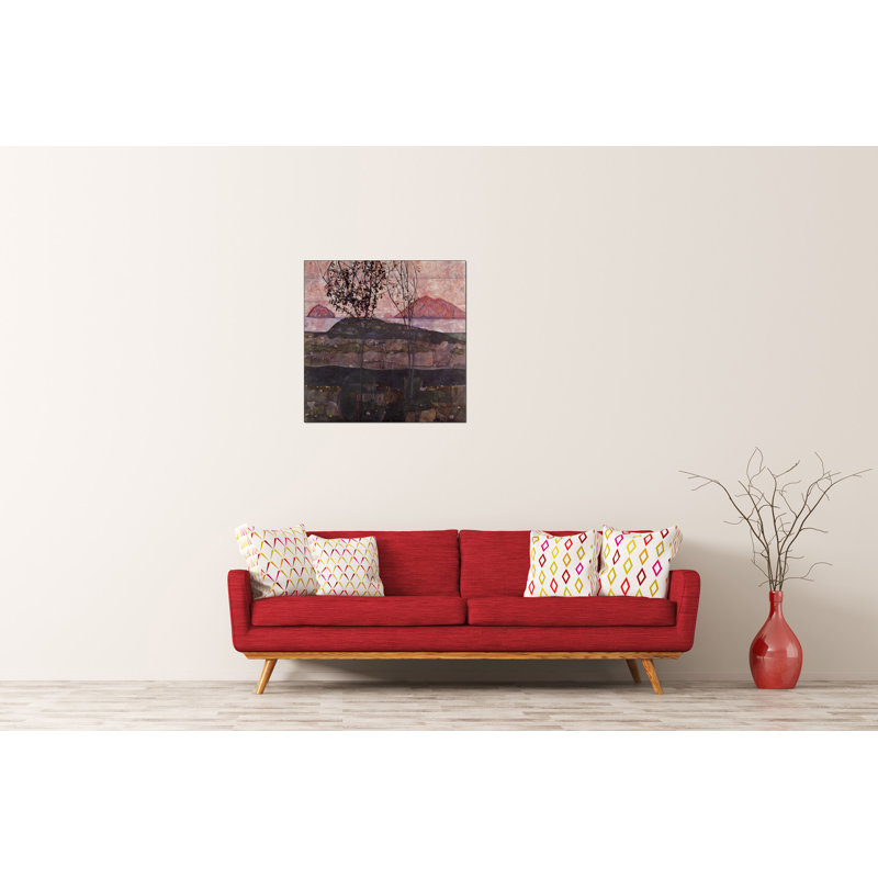 Egon Schiele - Wrapped Canvas Painting, 70cm H x 70cm W x 1.8cm D
