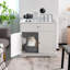 Mahan Wood Litter Box Enclosure