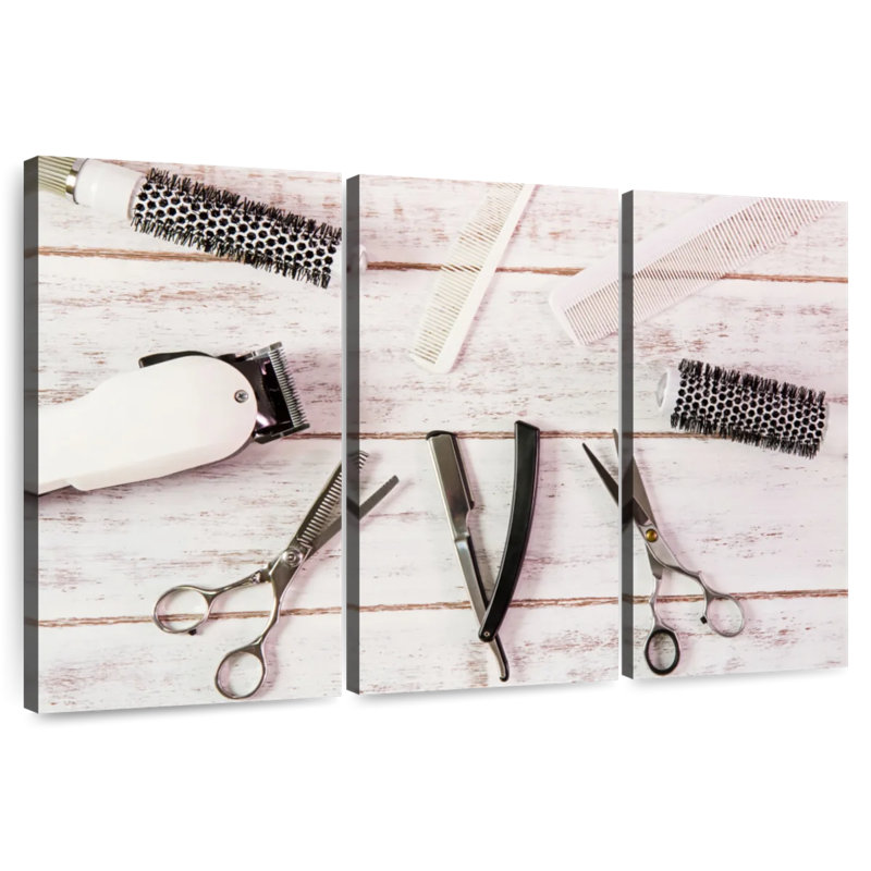 Shuttleworth Hair Salon Set, 36" H x 57" W
