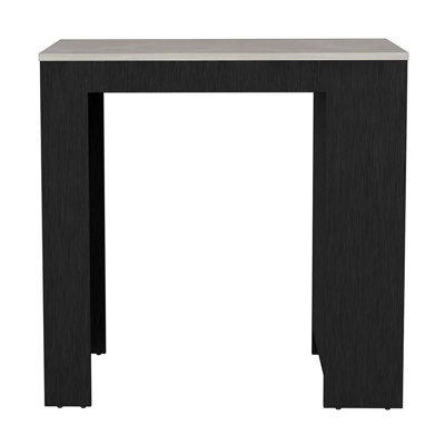 Malahki Kitchen Island Doyle, 3 Shelves, Width x 36.2, Faux Marble Top Color Finish by Ebern Designs