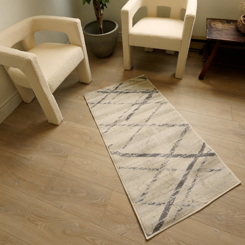 Kymiere Abstract Indoor Rug, Runner 2'3" x 10'