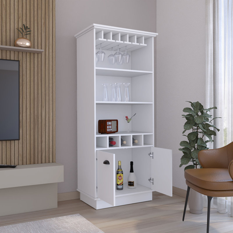 Standard Wine Glass Rack White