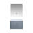 Geneva 30" Wall-Mounted Single Bathroom Vanity Set with Mirror-87285955-91877425