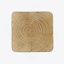 Table d'appoint MGO Twist Shape, texture semblable au bois, couleur naturelle, durable et résistante aux intempéries pour une utilisation intérieure et extérieure-215933005