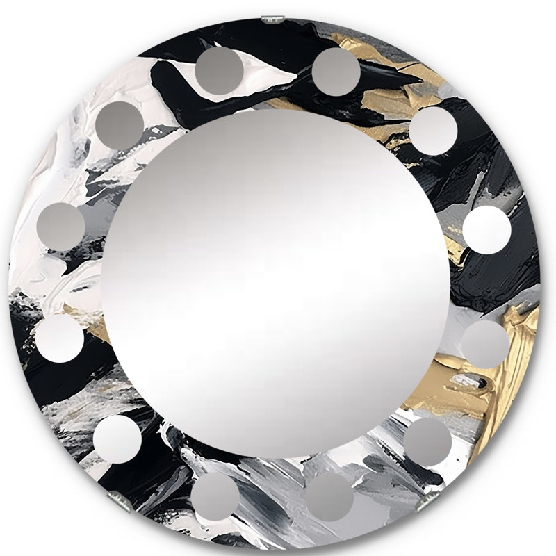 Miroir mural Elbeni, 24 po x 24 po