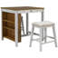Ensemble de table de bar de 91 cm de hauteur avec prise électrique-1321875957-1321875959